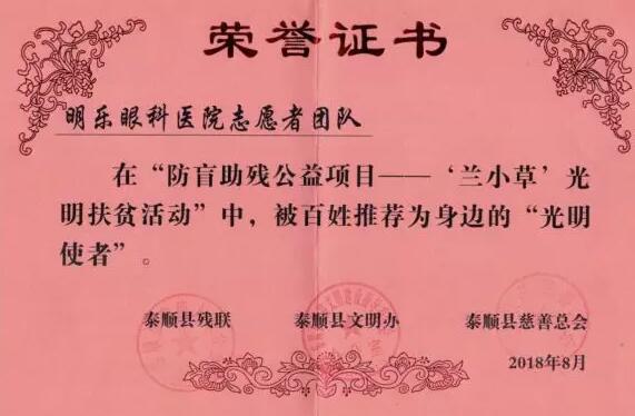 在6686在线登录官网入口-6686(中国)温州明乐眼科医院党支部带领下 全院医护人员不忘履行社会责任,始终热心公益3.jpg